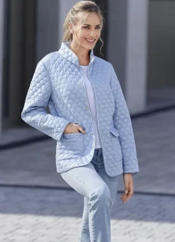 Wendejacke mit Knopfleiste