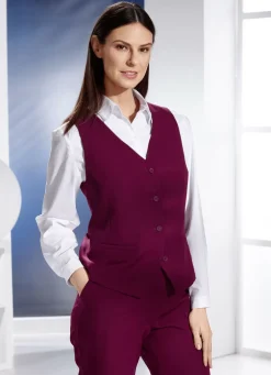 Weste mit Knopfleiste