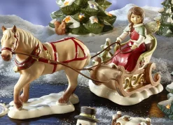 Winterliche Szene: Tolle Himmelsboten im Winterwald