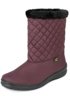 Winterstiefel mit Kunstpelzkragen