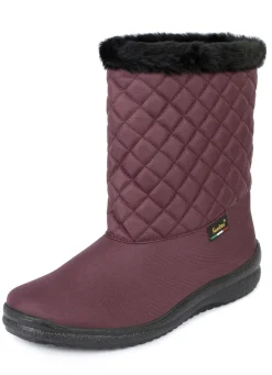 Winterstiefel mit Kunstpelzkragen