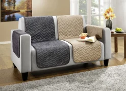 Wohnaccessoires in Wildleder-Optik mit Anti-Rutsch-Rückseite