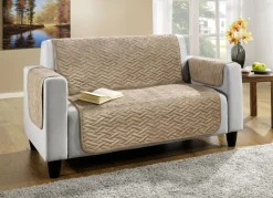 Wohnaccessoires in Wildleder-Optik mit Anti-Rutsch-Rückseite