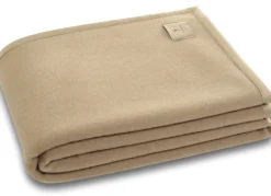 Wohndecke aus Schurwolle und Kamelhaar