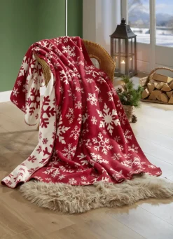 Wohndecke mit Eiskristall-Motiven