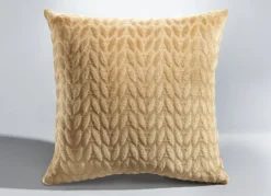 Wohndecken und Kissenbezug aus Mikrofaser-Flausch