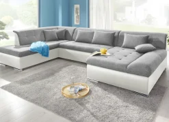 Wohnlandschaft mit Bettfunktion