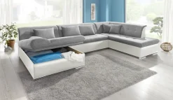 Wohnlandschaft mit Bettfunktion