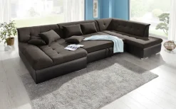 Wohnlandschaft mit Bettfunktion