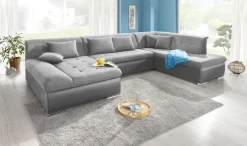 Wohnlandschaft mit Bettfunktion