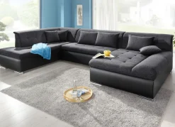 Wohnlandschaft mit Bettfunktion