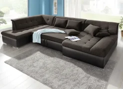 Wohnlandschaft mit Bettfunktion