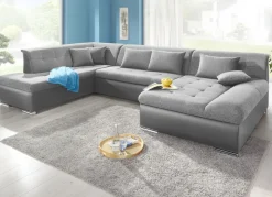 Wohnlandschaft mit Bettfunktion