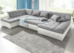 Wohnlandschaft mit Bettfunktion