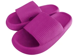 Wolken-Slipper relaxvital mit geriffelter Sohle