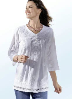 Wunderschön bestickte Tunika