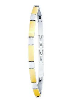 Wunderschön und modern: Armband in Bicolor