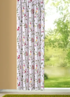 Wunderschöne Übergardine mit Universalschienenband