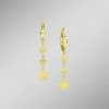 Wundervolle Sternen-Ohrringe aus Gold 585/- fein