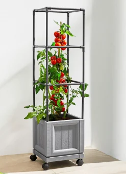 XXL-Pflanzturm mit Rollen