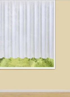 Zauberhafter Blumenfenster-Store