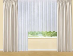 Zauberhafter Blumenfenster-Store