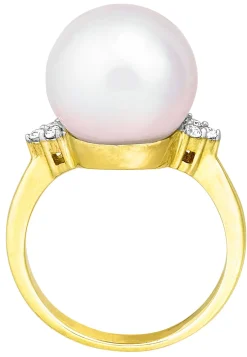 Zauberhafter Damenring mit Südsee-Perle