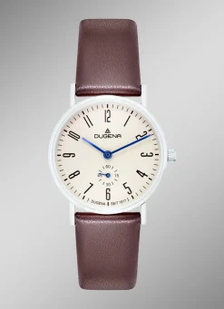 Zeitlos schöne Quartz-Damenuhr von Dugena