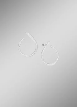 Zeitlose Creolen in Eismatt