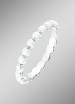 Zeitloser Damenring in Weißgold