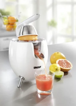 Zitruspresse mit Tropfstopp und Start-/ Stopp-Automatik