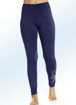 Zweierpack Leggings mit bequemem Dehnbund