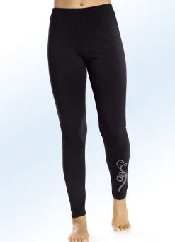 Zweierpack Leggings mit bequemem Dehnbund