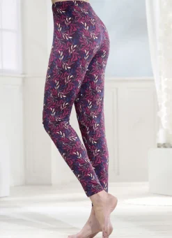 Zweierpack Leggings mit Gummizug im Bund