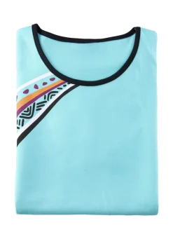 Zweierpack Nachthemden, kürzer geschnitten aus Baumwolle