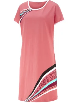 Zweierpack Nachthemden, kürzer geschnitten aus Baumwolle