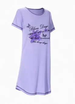 Zweierpack Nachthemden, Kurzarm mit Rundhals