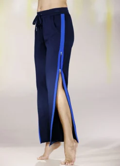 Zweierpack Schlaf- und Freizeithosen mit 2-Wege-Reißverschluss