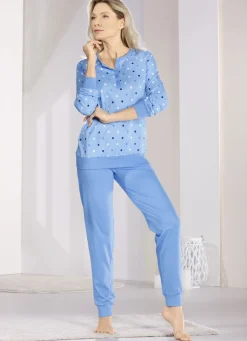 Zweierpack Schlafanzüge mit Bündchenabschlüssen