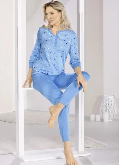 Zweierpack Schlafanzüge mit Bündchenabschlüssen