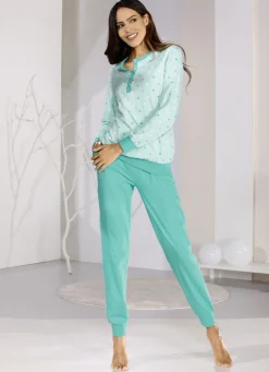 Zweierpack Schlafanzüge mit Bündchenabschlüssen