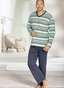 Zweierpack Schlafanzüge mit V-Ausschnitt