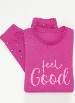 Zweierpack Schlafanzüge mit Bündchenabschlüssen