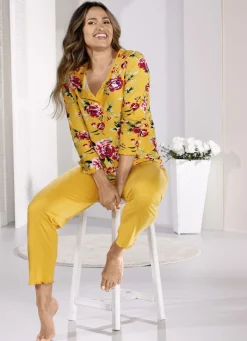 Zweierpack Schlafanzüge mit gebogten Abschlüssen