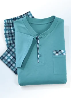 Zweierpack Shortys mit Knopfleiste und Brusttasche