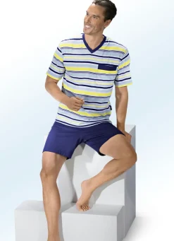 Zweierpack Shortys mit V-Ausschnitt und Brusttasche